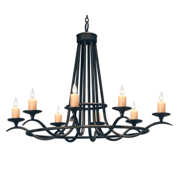 8676834 | 48" Wide Anthony 8 Light Chandelier
