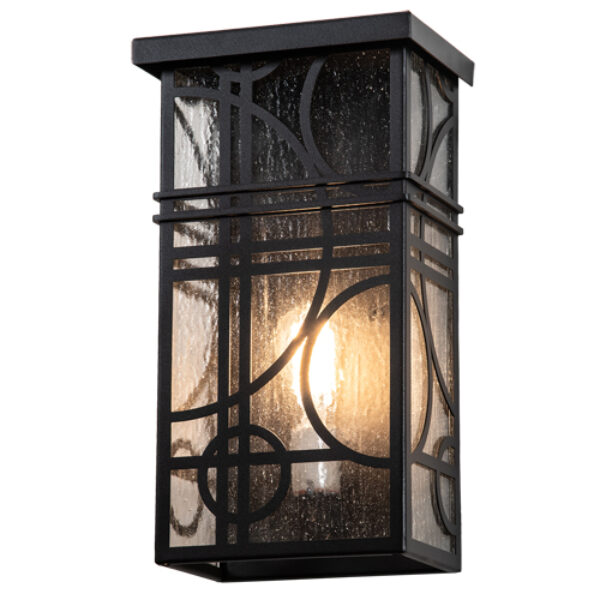 8676843 | 9" Wide Deco Geo Wall Sconce