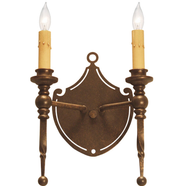 8677033 | 8" Wide Armor Wall Sconce