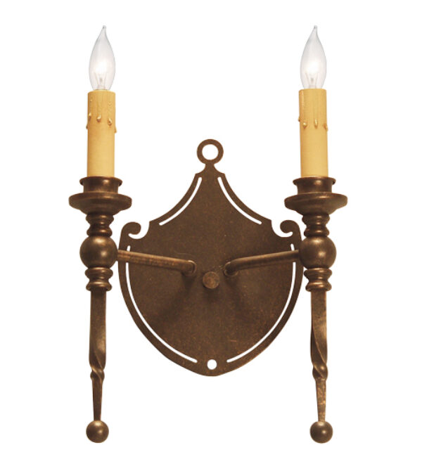 8677033 | 8" Wide Armor Wall Sconce