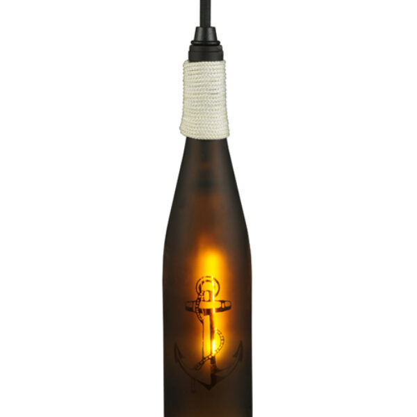 8675538 | 3" Wide Nauticus Wine Bottle Mini Pendant