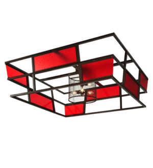 8677236 | 60" Square Rubiks Acrylic Flushmount