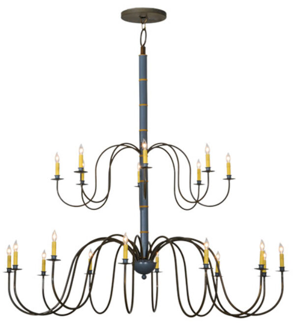 8677555 | 68" Wide String Theory 20 LT Two Tier Chandelier