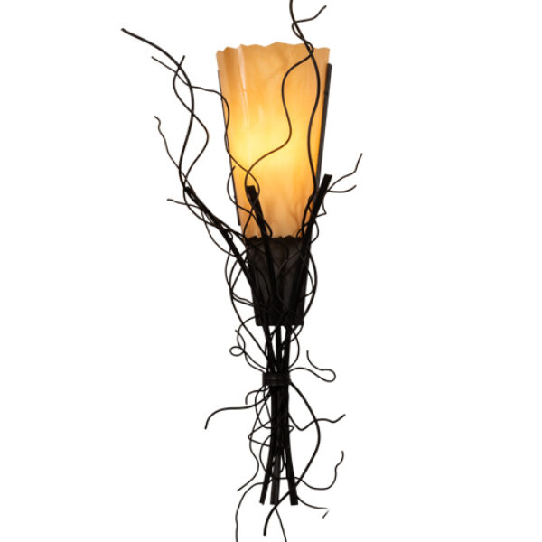 8677631 | 18" Wide Leafless Wall Sconce