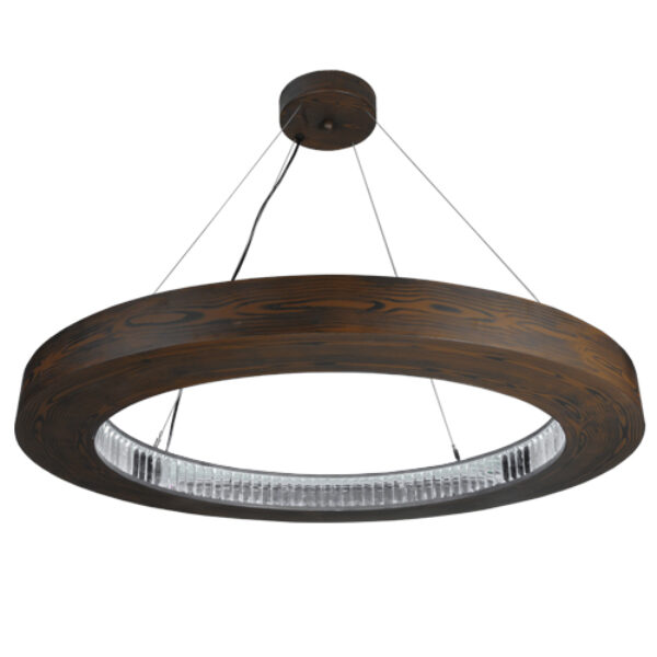 8677647 | 40" Wide Cognac Ring LED Pendant