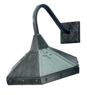 8677668 | 17" Wide Coal Wall Sconce