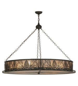 8677712 | 48" Wide Ida Bell Pines Inverted Pendant