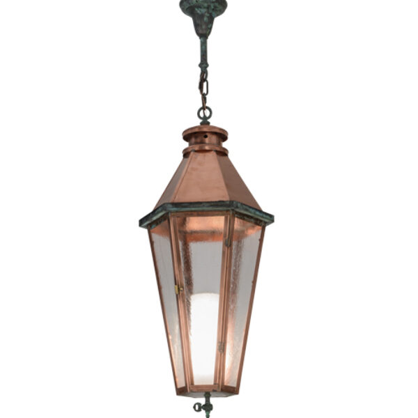 8677799 | 14" Wide Coppertop Lantern Pendant