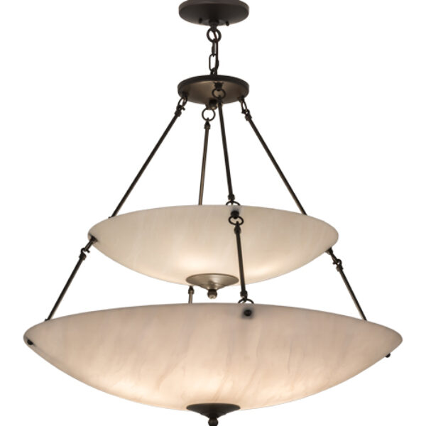 8678218 | 36" Wide Incurvee Tess Two Tier Inverted Pendant