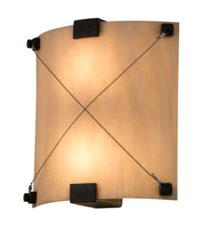 8678451 | 12"W Industrial Chic ADA Wall Sconce
