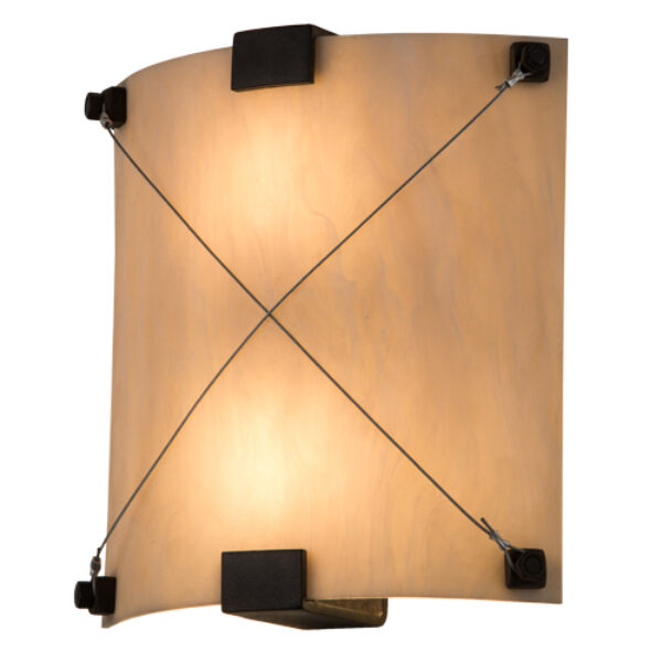 8678451 | 12"W Industrial Chic ADA Wall Sconce