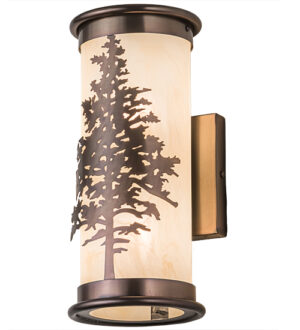 8678626 | 5"W Ida Bell Pines Wall Sconce