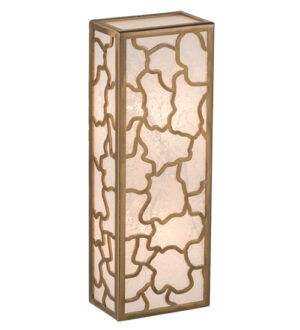 8678654 | 6.5" Wide Puzzle Drum Wall Sconce