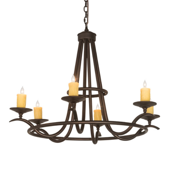 8676285 | 36" Wide Anthony 6 LT Chandelier