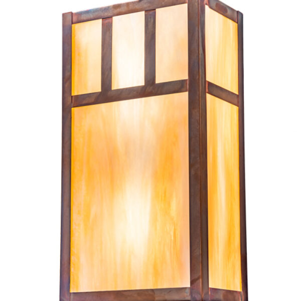 8676372 | 6.5" Wide Roosevelt Wall Sconce
