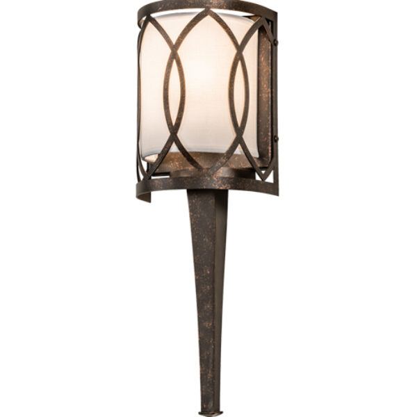 8679225 | 6" Wide Deco Geo Wall Sconce
