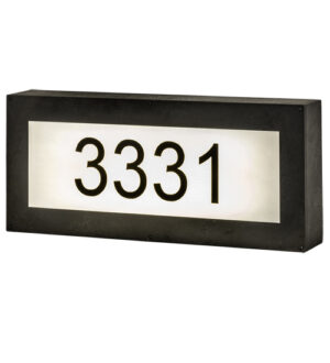 8679243 | 29" Wide Suit-Numbers Personalized Wall Sconce