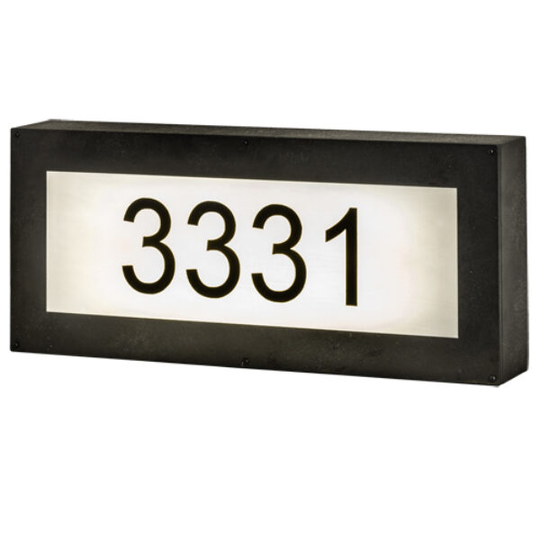 8679243 | 29" Wide Suit-Numbers Personalized Wall Sconce