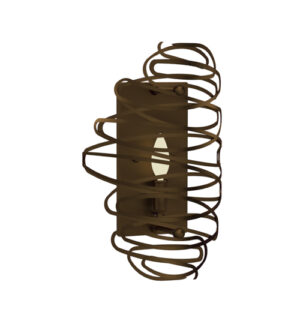 8676514 | 10" Wide Twister Wall Sconce