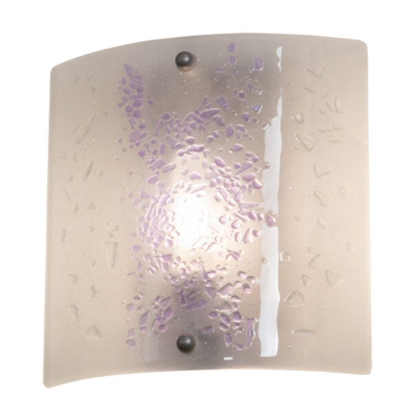 8676651 | 11" Wide FusedGlass Wall Sconce