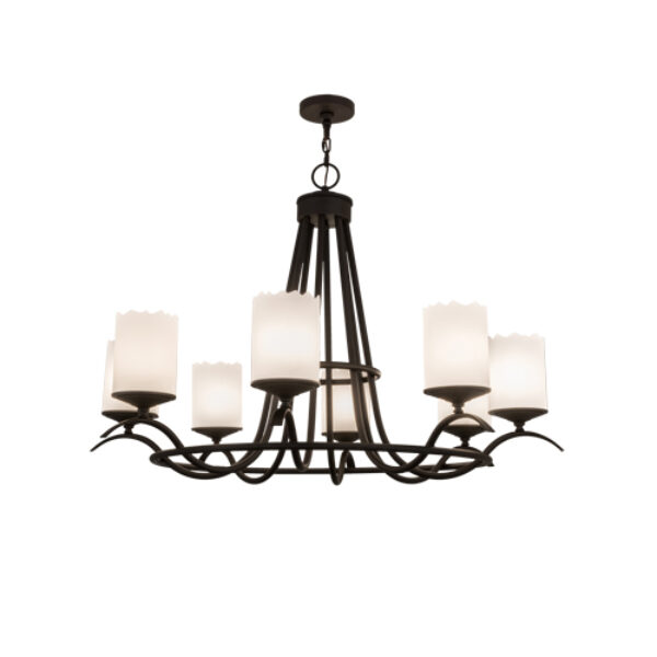 8680036 | 48" WIDE ANTHONY 8 LT CHANDELIER