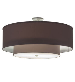 8680225 | 30" WIDE SIMPLE DRUM TWO TIER PENDANT