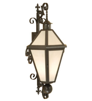 8675580 | 20" Wide Coppertop Lantern Wall Sconce